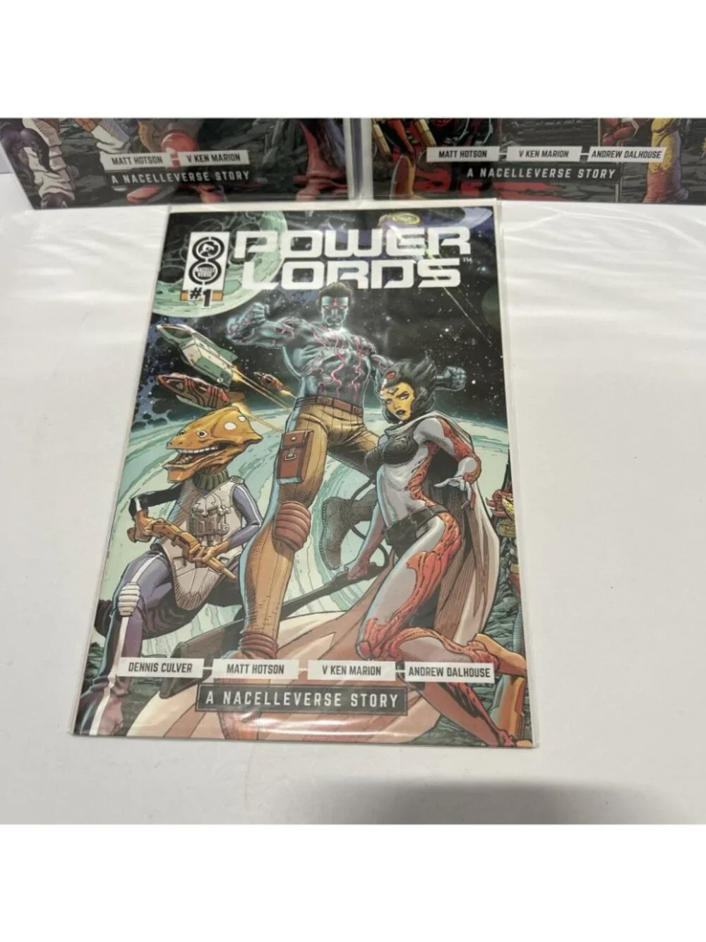 Power Lords #1-3 complete series NacelleVerse Oni Press High-Grade Comic Book